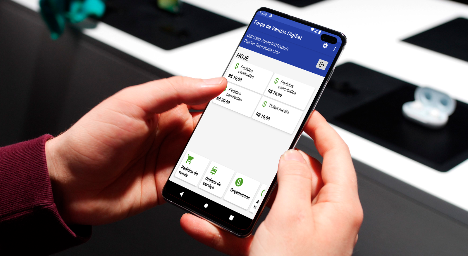 Força de vendas DigiSat